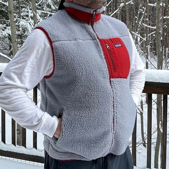 Men's Classic Retro-X® Fleece Vest XL - Picture 2 of 6